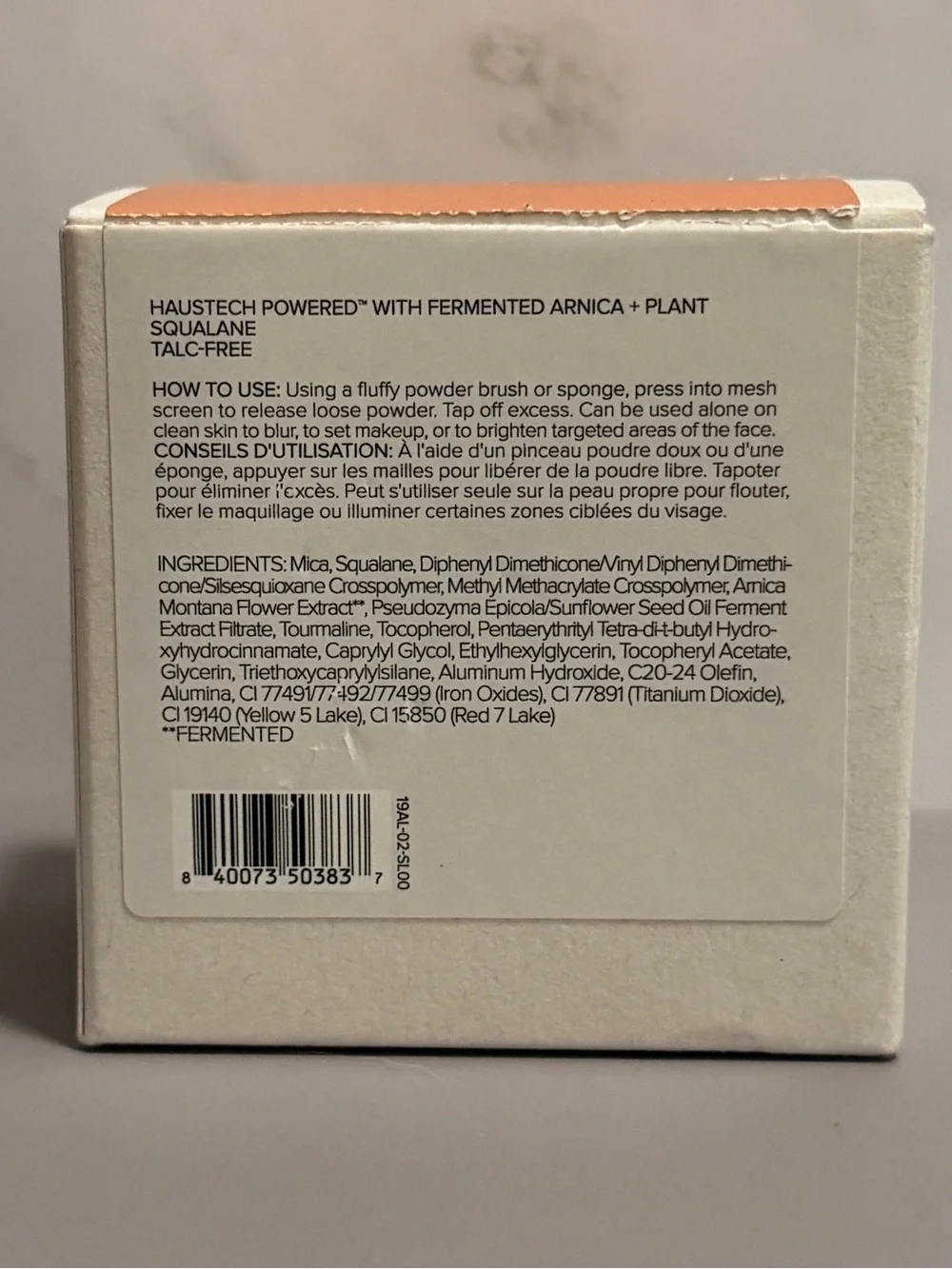 NEW Haus Labs Bio-Blurring Loose Setting Powder Deep Honey 7g Full Size